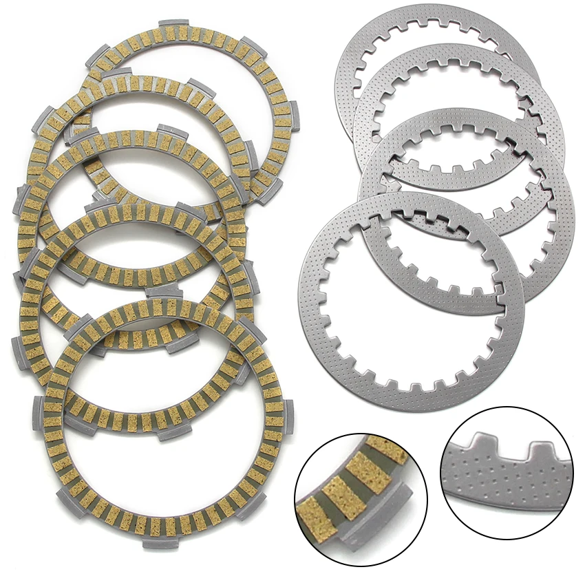 Motorcycle Clutch Friction Plates For Honda CBT125 CR80 CR85R CR85RB CB100 CB100N CLR125 CB125 S/J T/T2 TDC/TDE 1983 1984-1986
Motorcycle Clutch Friction Plates For Honda CBT125 CR80 CR85R CR85RB CB100 CB100N CLR125 CB125 S/J T/T2 TDC/TDE 1983 1984-1986