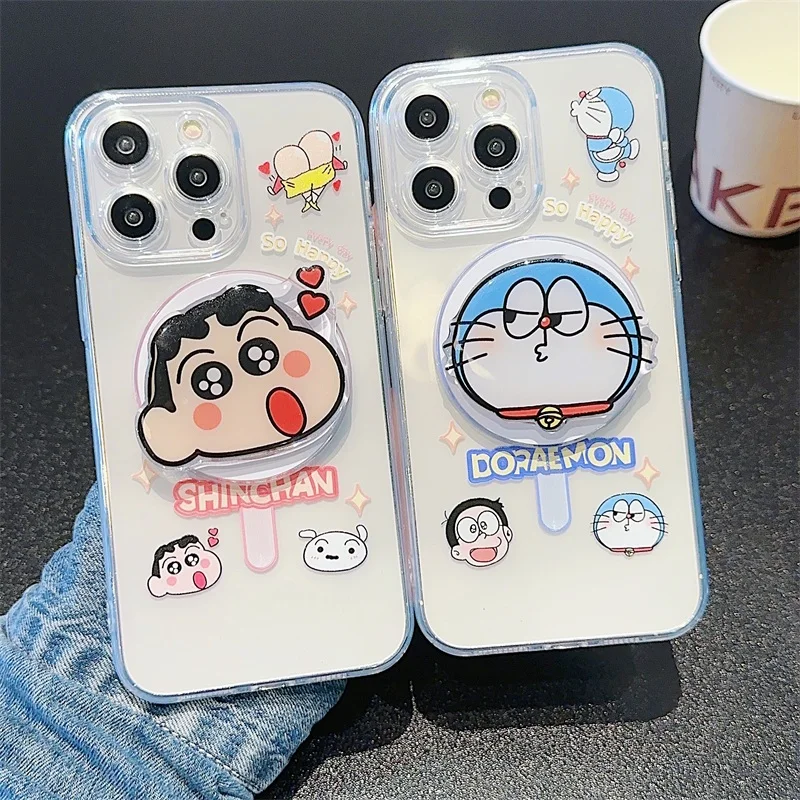 Cute Crayons Shin-chans Doraemon Kawaii MagSafe Phone Case For iPhone 16 15 14 13 12 11 Pro Max Plus Y2K Creative Cartoon Cover
Cute Crayons Shin-chans Doraemon Kawaii MagSafe Phone Case For iPhone 16 15 14 13 12 11 Pro Max Plus Y2K Creative Cartoon Cover