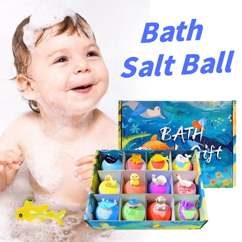 Bath Bombs with Hidden Toys Colorful Bubble Bath Salt Balls for Kids Surprise Birthday Gift Fun & Relaxing Bath Time
Bath Bombs with Hidden Toys Colorful Bubble Bath Salt Balls for Kids Surprise Birthday Gift Fun & Relaxing Bath Time