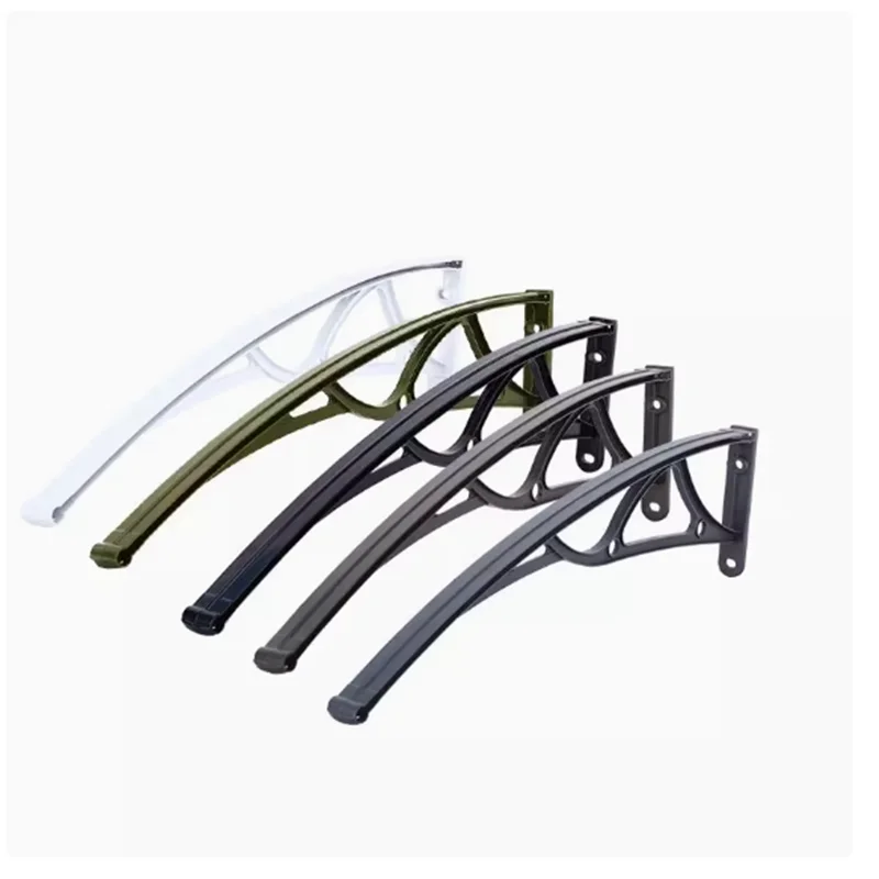 Aluminum bracket fittings for outdoor curved awning skeletons Ideal for balconies, windows, doorways and eaves
Aluminum bracket fittings for outdoor curved awning skeletons Ideal for balconies, windows, doorways and eaves