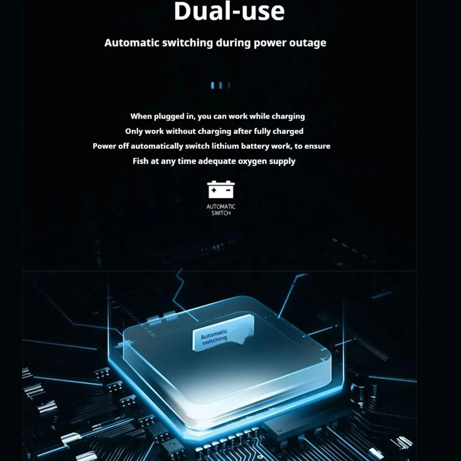 Бесшумный USB-насос для аквариума с одной выходной трубкой, перезаряжаемый, для подачи кислорода, для аквариумов и рыбалки на открытом воздухе
Бесшумный USB-насос для аквариума с одной выходной трубкой, перезаряжаемый, для подачи кислорода, для аквариумов и рыбалки на открытом воздухе