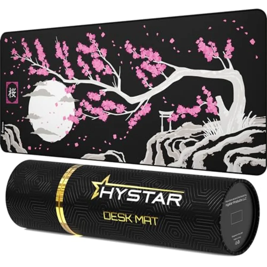 ® Etended Gamg Mouse Pad L 36" 16" 5mm Thick, Waterproof Surface, Smooth Polyester Fabric, and Natural Rubber Base Sakura
® Etended Gamg Mouse Pad L 36" 16" 5mm Thick, Waterproof Surface, Smooth Polyester Fabric, and Natural Rubber Base Sakura