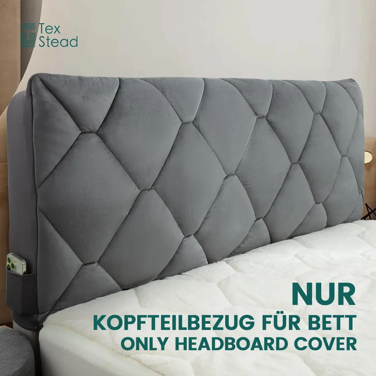 Чехол на изголовье кровати, эластичный утолщенный чехол с большим ромбом, пылезащитный защитный чехол для изголовья кровати, чехол для кровати
Чехол на изголовье кровати, эластичный утолщенный чехол с большим ромбом, пылезащитный защитный чехол для изголовья кровати, чехол для кровати