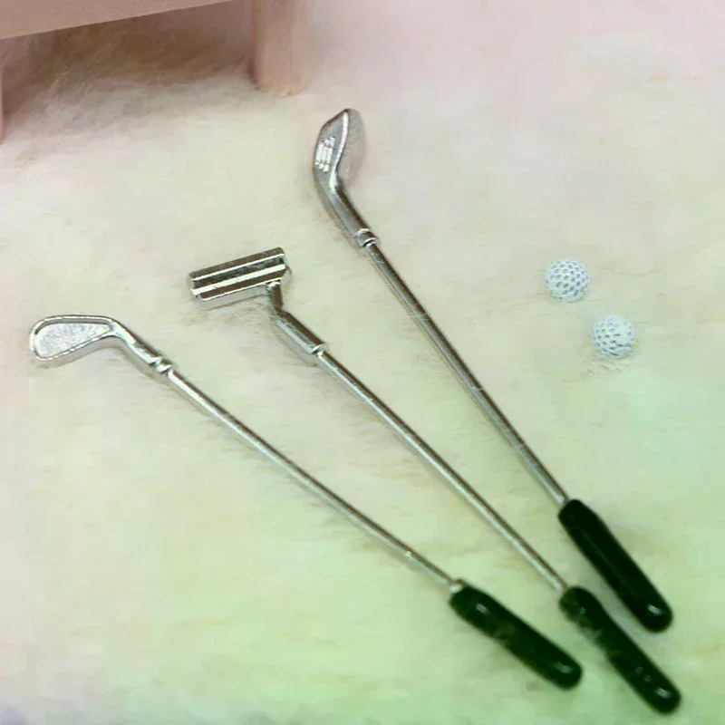 Набор миниатюрной мебели для кукольного домика 1:12: металлические клюшки для гольфа, игрушки для ролевых игр, аксессуары для декора кукольного домика
Набор миниатюрной мебели для кукольного домика 1:12: металлические клюшки для гольфа, игрушки для ролевых игр, аксессуары для декора кукольного домика