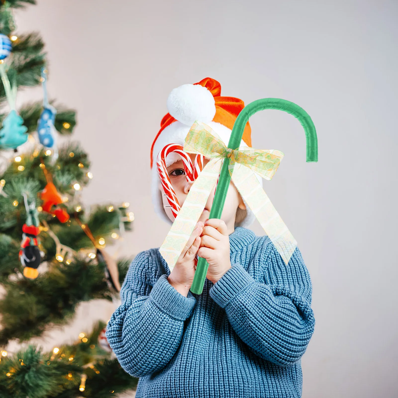 Costume Bowknot Crutch Unique Bow Role- Cane Prop Christmas Dress-Up Photo Prop Cosplay Cane Decoration
Costume Bowknot Crutch Unique Bow Role- Cane Prop Christmas Dress-Up Photo Prop Cosplay Cane Decoration