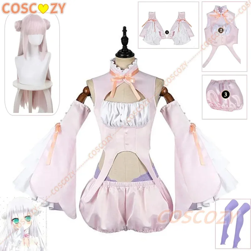 New Anime MahoAku Mimori Byakuya Cosplay Costume Wig The Magical Girl and the Evil Lieutenant Used to Be Archenemies Cosplay Con
New Anime MahoAku Mimori Byakuya Cosplay Costume Wig The Magical Girl and the Evil Lieutenant Used to Be Archenemies Cosplay Con