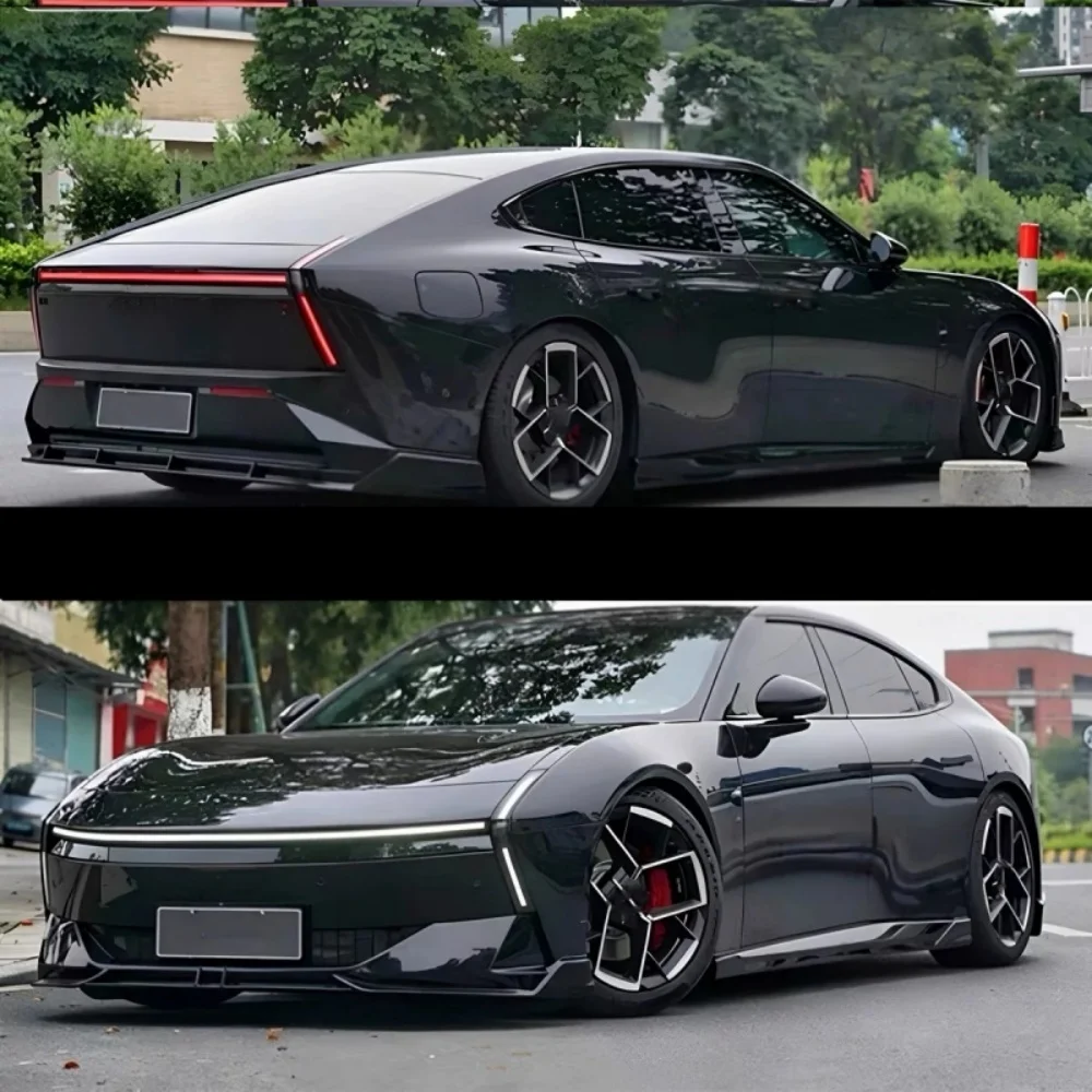 For Xpeng P7 2025 new style convert Front Rear Lip Side Skirt gloss black car surround body ki
For Xpeng P7 2025 new style convert Front Rear Lip Side Skirt gloss black car surround body ki