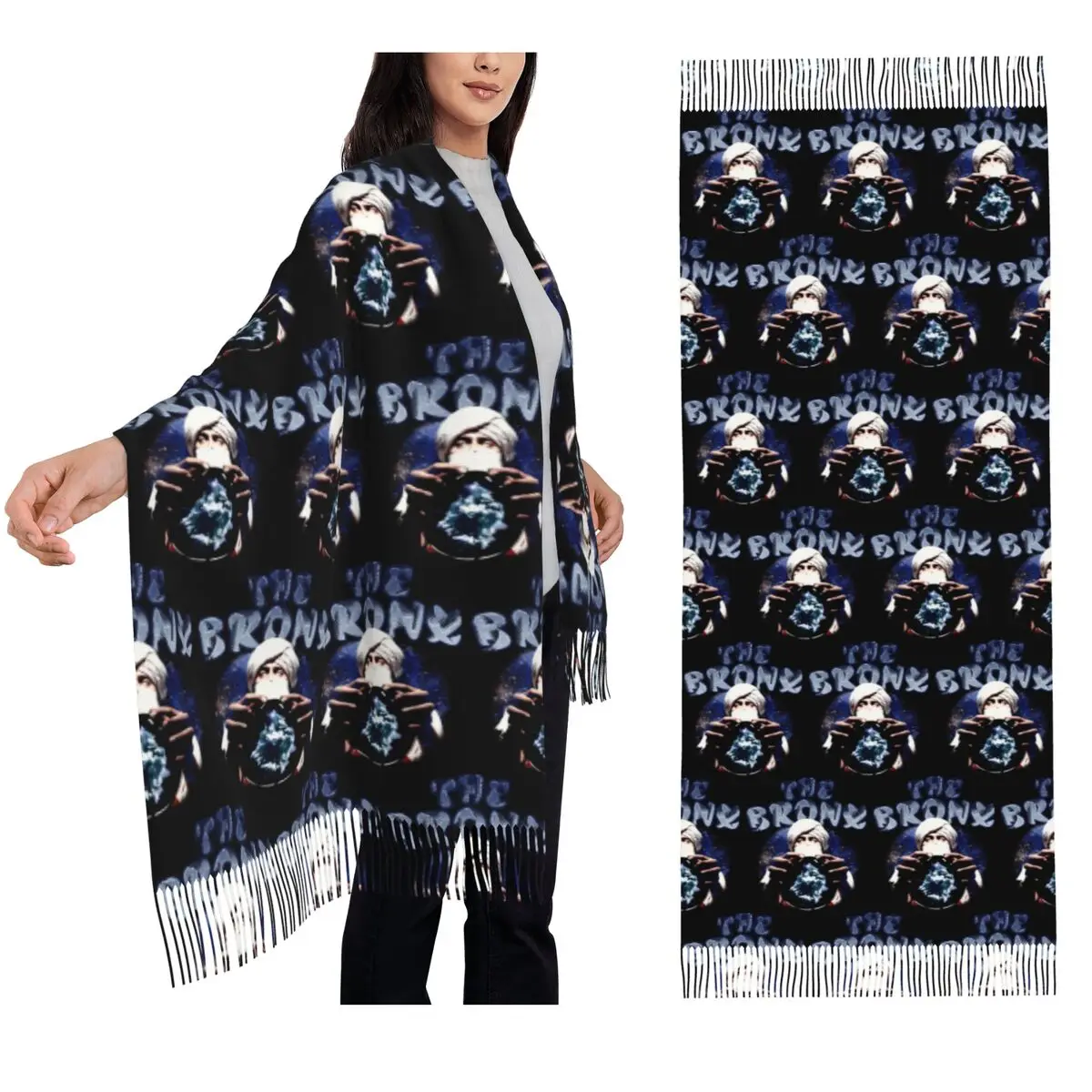 Винтажный шарф в стиле Y2K в стиле панк 90-х годов, шарфы с кисточками, женские мягкие теплые шали и накидки, длинная осенне-зимняя шаль
Винтажный шарф в стиле Y2K в стиле панк 90-х годов, шарфы с кисточками, женские мягкие теплые шали и накидки, длинная осенне-зимняя шаль