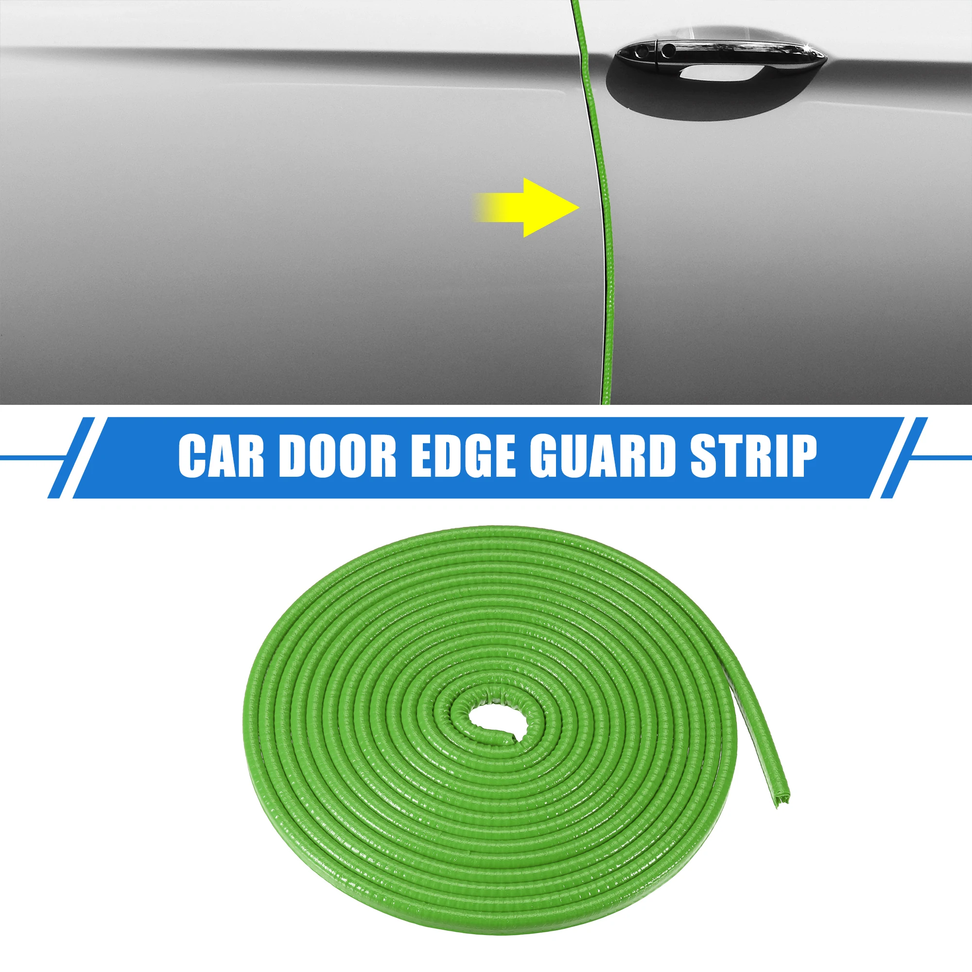 UXCELL Car Door Edge Guard 16.4ft U Shape Rubber Trim Seal Strip Universal PVC Green
UXCELL Car Door Edge Guard 16.4ft U Shape Rubber Trim Seal Strip Universal PVC Green