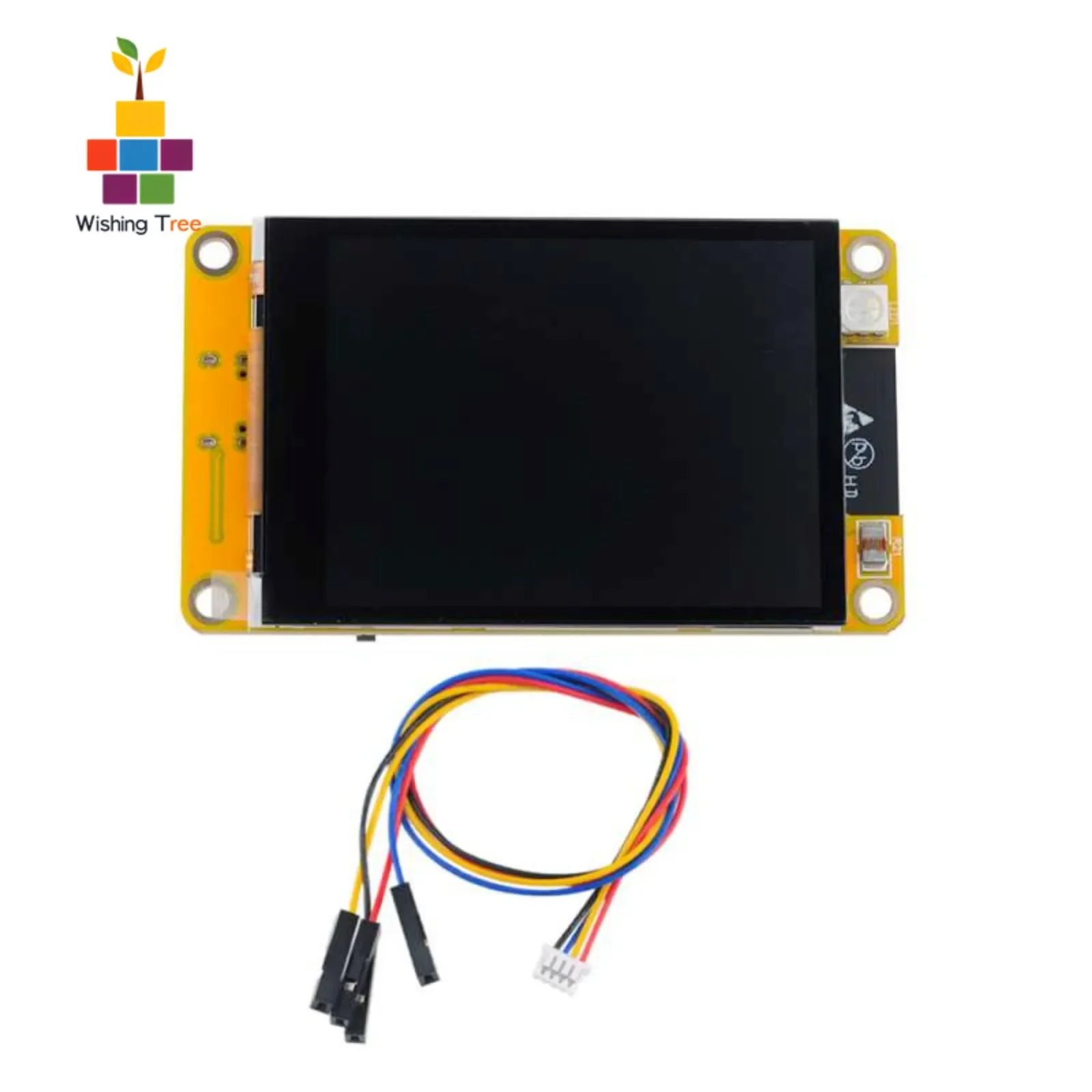 2.4" ESP32 Development Board WIFI+BT 240x320 LCD TFT Capacitive Touch Screen ESP32-2432S024C
2.4" ESP32 Development Board WIFI+BT 240x320 LCD TFT Capacitive Touch Screen ESP32-2432S024C