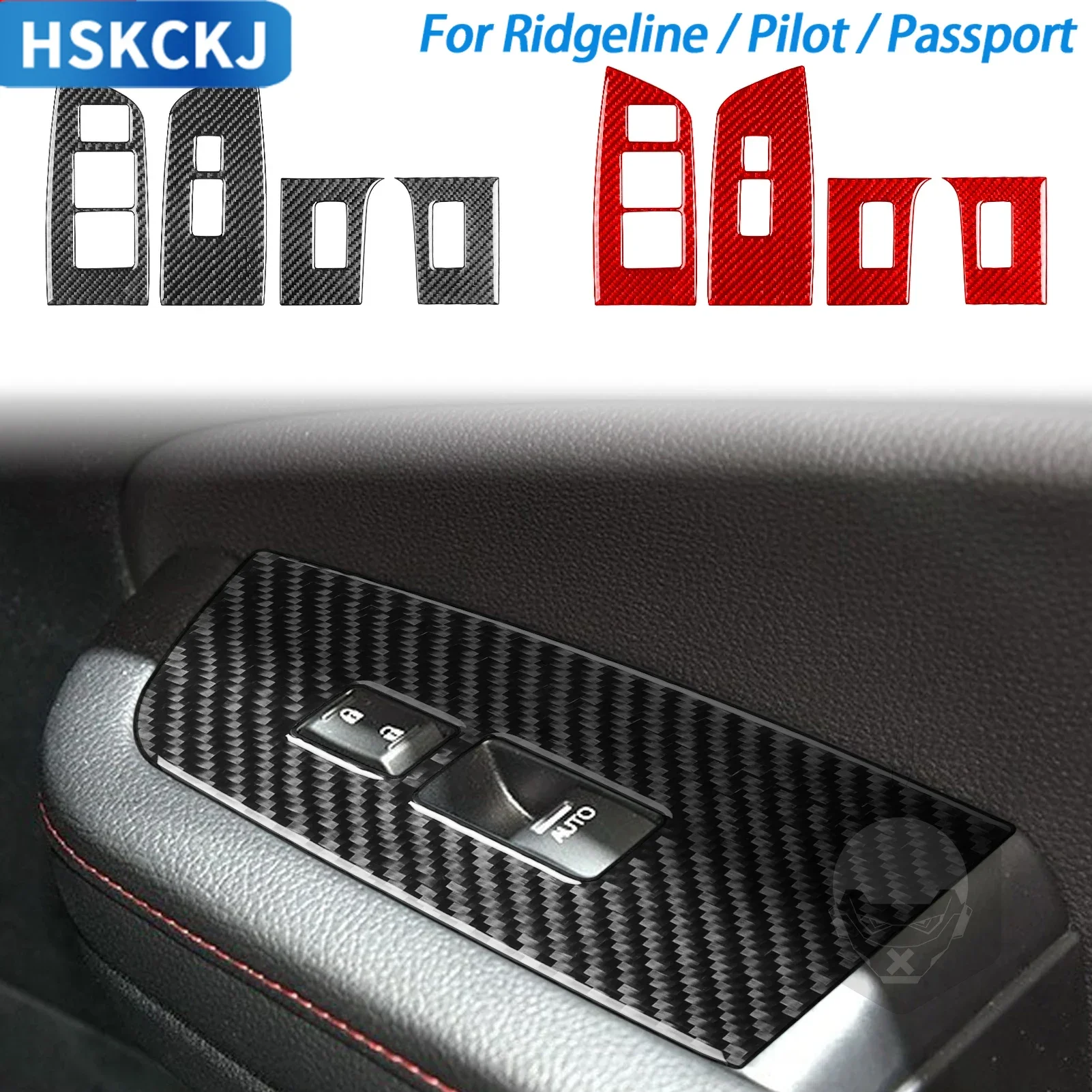For Honda Ridgeline Pilot Passport Car Accessories Carbon Fiber Window Lifting Switch Panel Interior Cover Trim Modified Sticker
For Honda Ridgeline Pilot Passport Car Accessories Carbon Fiber Window Lifting Switch Panel Interior Cover Trim Modified Sticker