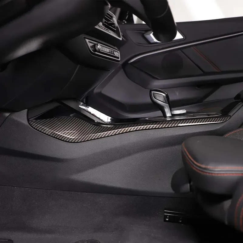 ABS carbon fiber For BMW 1 2 Series F40 F44 2020-2024 car center control gear panel side decorative strip sticker accessories
ABS carbon fiber For BMW 1 2 Series F40 F44 2020-2024 car center control gear panel side decorative strip sticker accessories