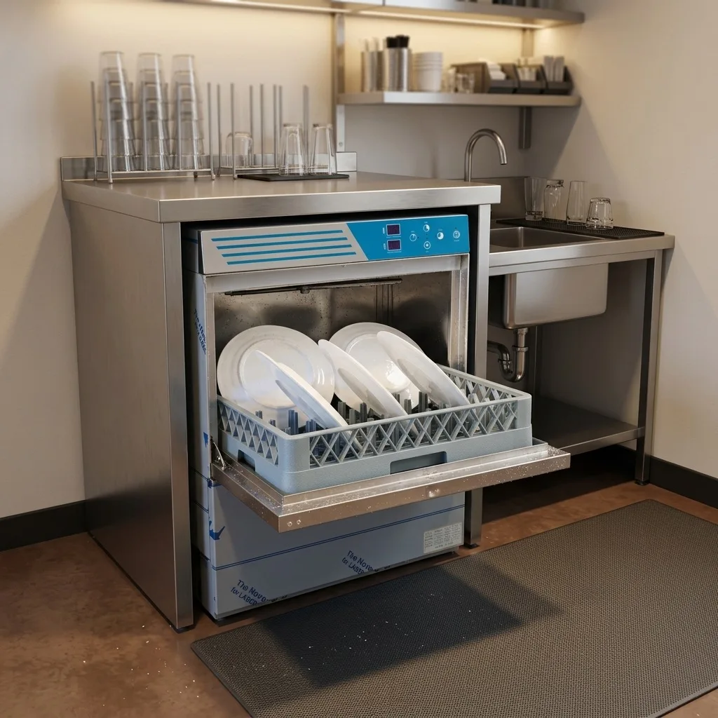 Commercial Coffee Shop Bar Roastery 304 Undercounter Dishwasher Cup Washer
Commercial Coffee Shop Bar Roastery 304 Undercounter Dishwasher Cup Washer
