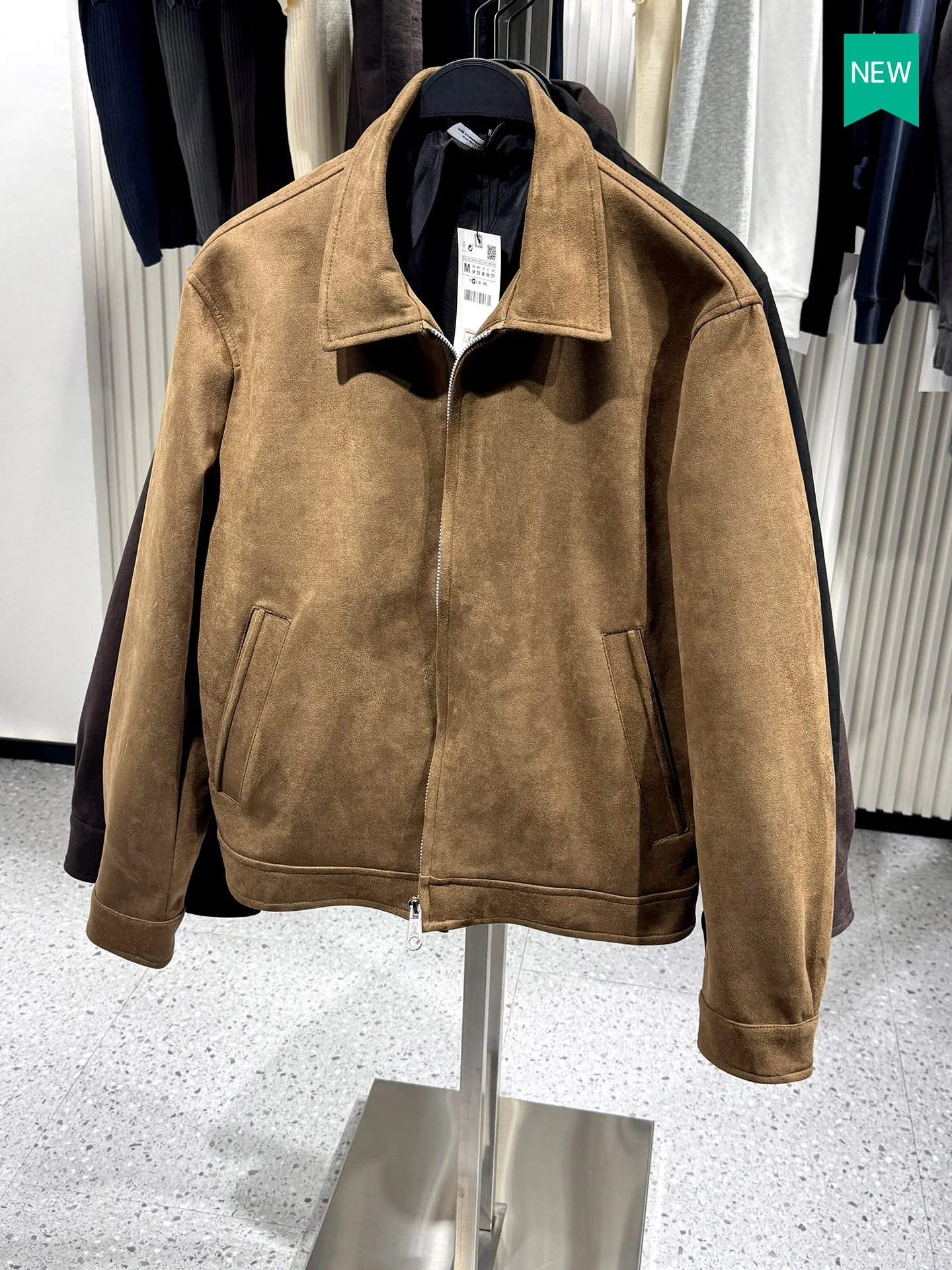 New Spring Men's Jaet ort Velour Surface Effect Leatherette Material kets Stand Fit Non-iron Procing Zipper Closure
New Spring Men's Jaet ort Velour Surface Effect Leatherette Material kets Stand Fit Non-iron Procing Zipper Closure