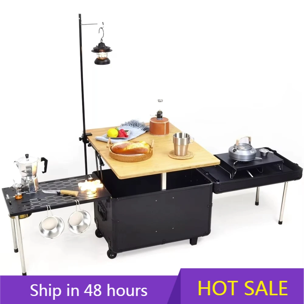 POWER LEAP Jason Camping New Upgraded Black Two-way Expansion With Cover Solid Wood Desktop Removable Portable Storage Box
POWER LEAP Jason Camping New Upgraded Black Two-way Expansion With Cover Solid Wood Desktop Removable Portable Storage Box