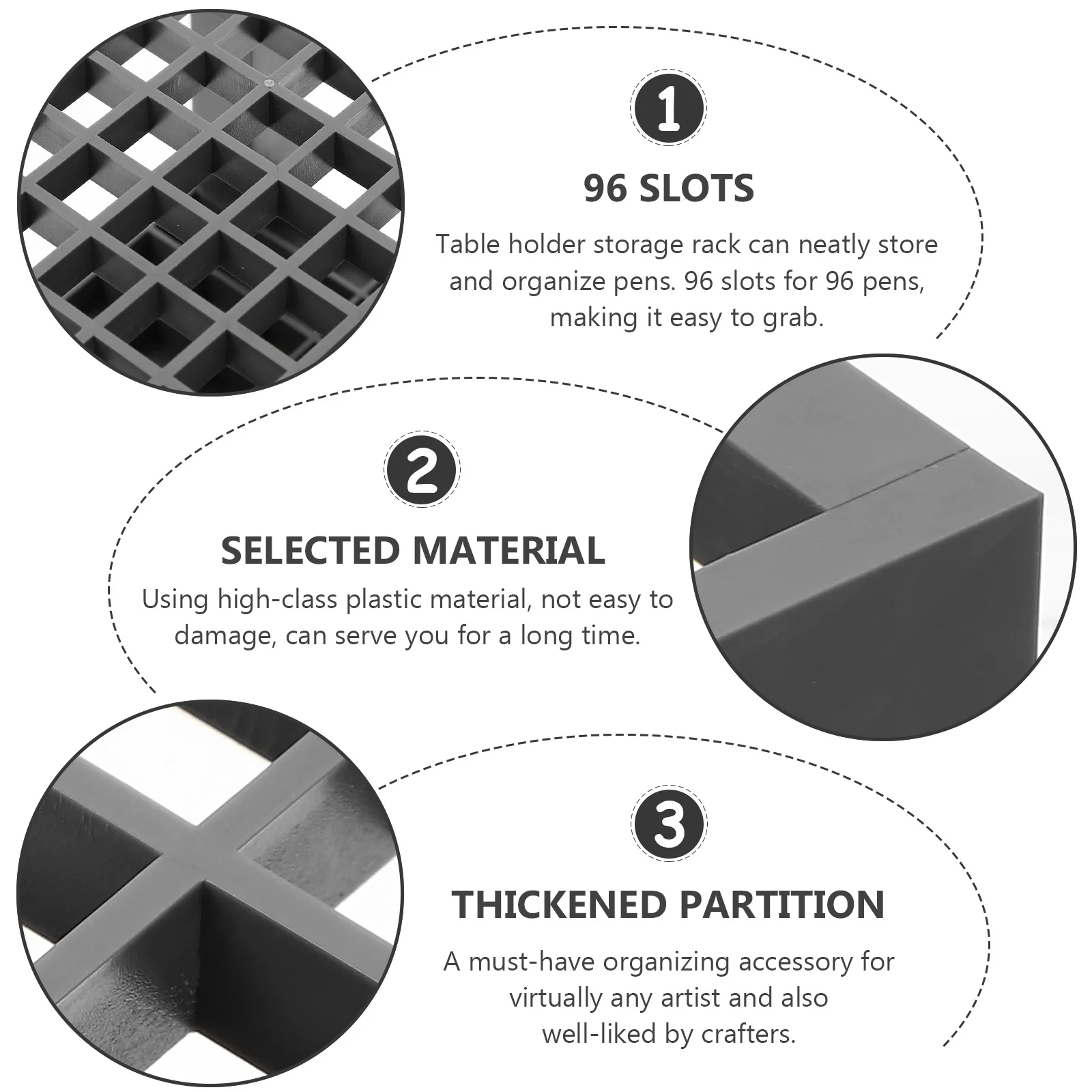 2pcs Paintbrush St 96 Holes Detachable Rack for Oil Painting Watercolor Makeup Brush ganizer Gray Desktop Storage 
2pcs Paintbrush St 96 Holes Detachable Rack for Oil Painting Watercolor Makeup Brush ganizer Gray Desktop Storage