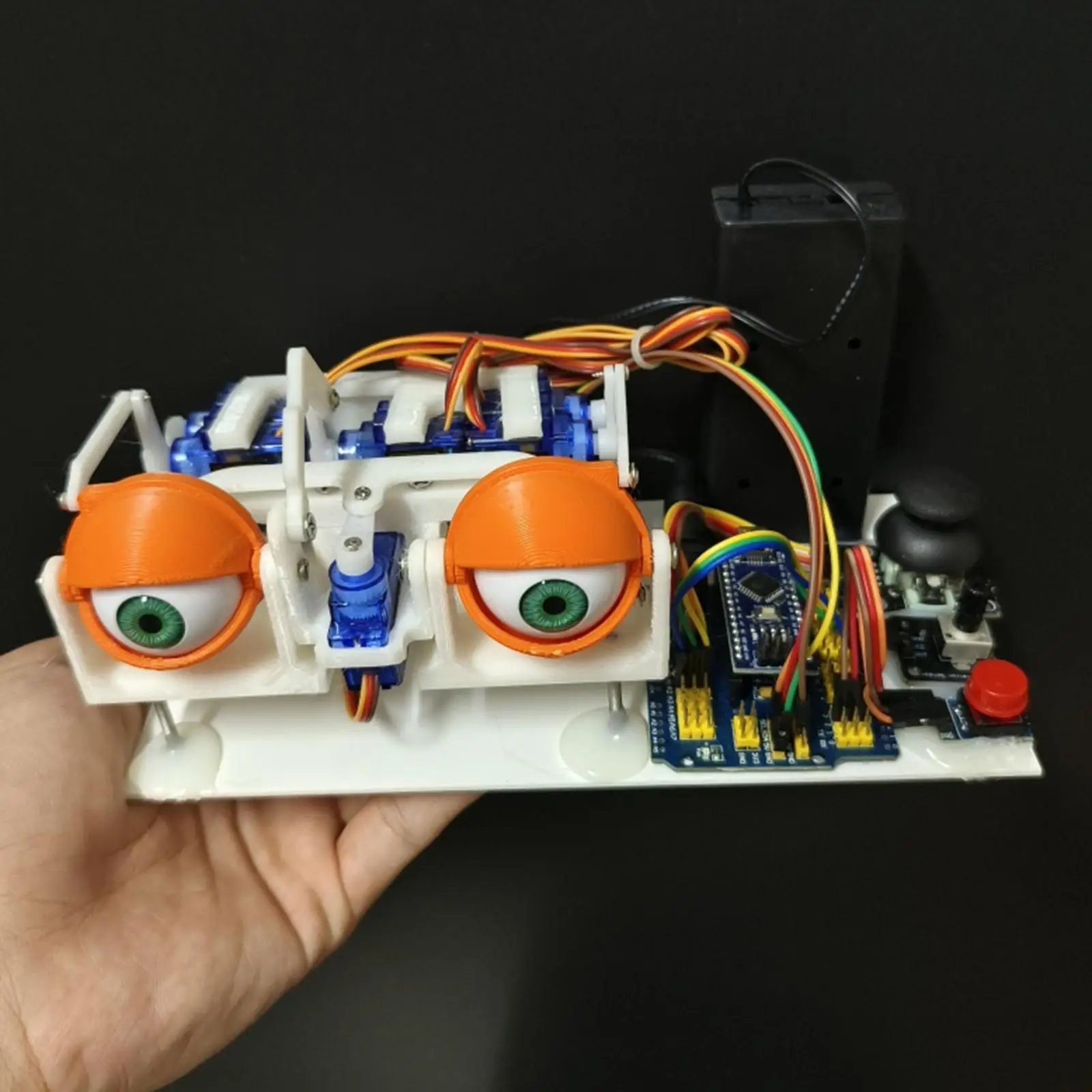 Stem Educational Toys Maker Electronic Component Joystic Control Science Experiment Open Source Project Programmable Robotic Eye
Stem Educational Toys Maker Electronic Component Joystic Control Science Experiment Open Source Project Programmable Robotic Eye