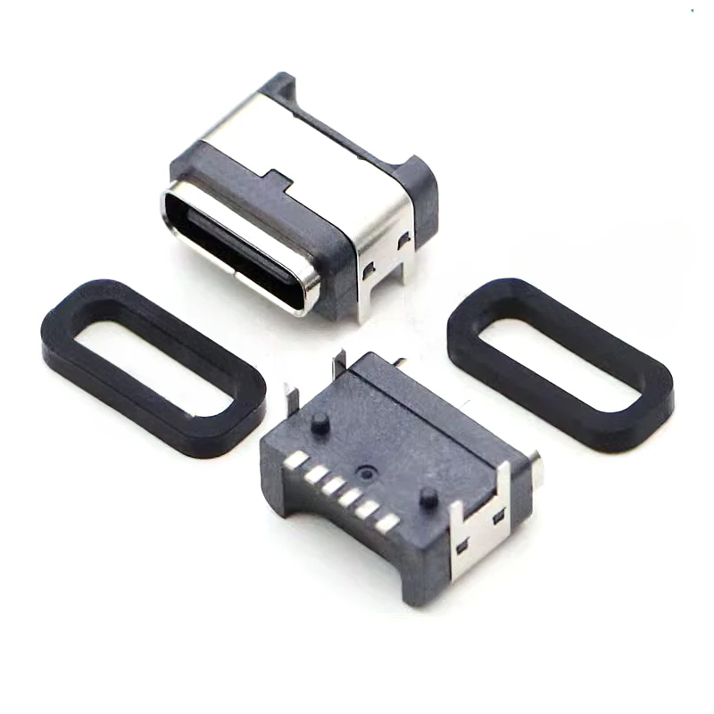 10Pcs/2pcs IPX6 USB Type C 3.1 Female Jack Dock 6Pin Inline Panel Waterproof USB Socket Jack DIY Power Charging Connector Port
10Pcs/2pcs IPX6 USB Type C 3.1 Female Jack Dock 6Pin Inline Panel Waterproof USB Socket Jack DIY Power Charging Connector Port