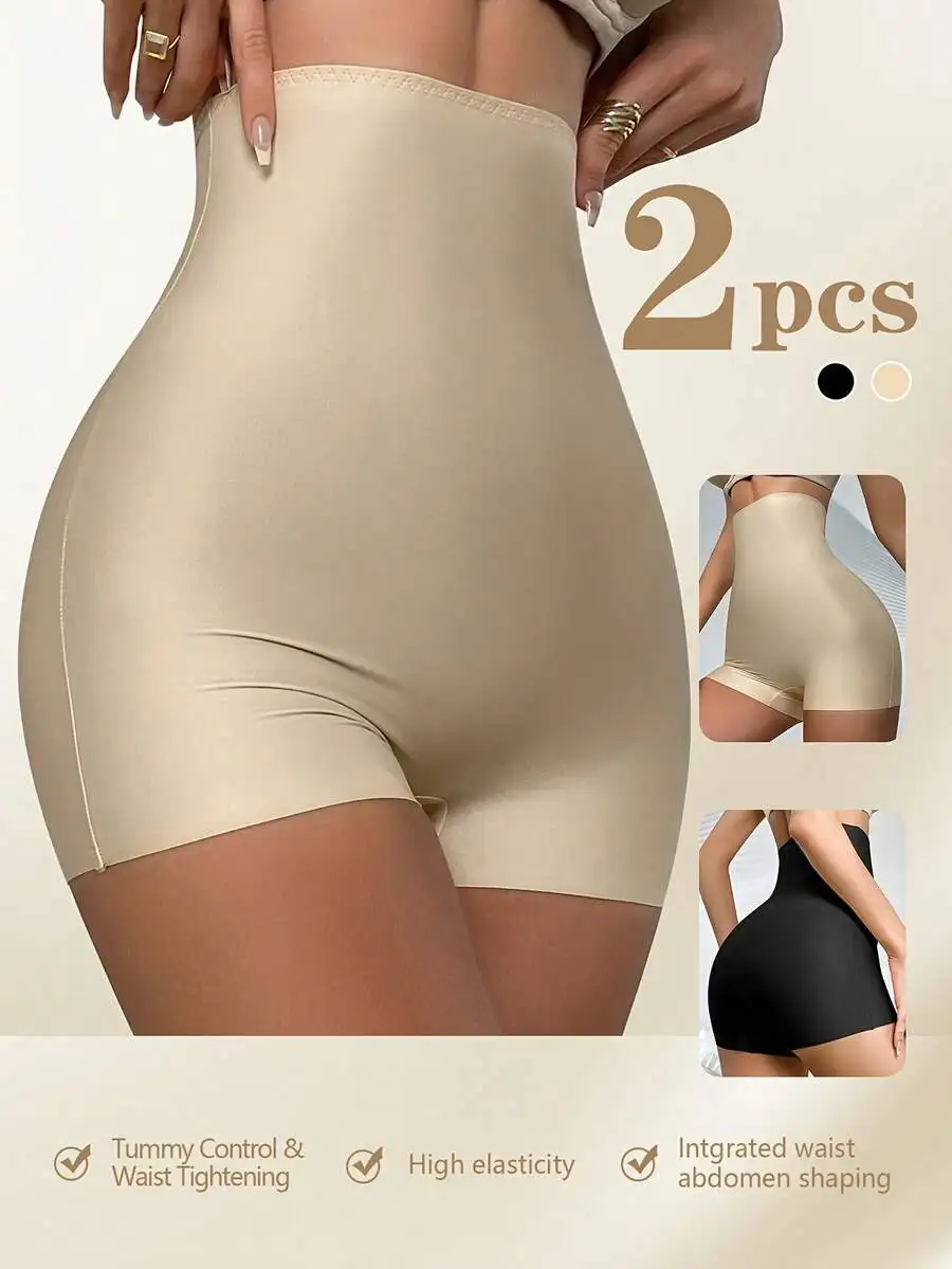 2-Pack Women’s High-Waist Shaping Shorts – Tummy Control, Waist Tightening, Butt Lift, Seamless Elastic Underwear In Beige And
2-Pack Women’s High-Waist Shaping Shorts – Tummy Control, Waist Tightening, Butt Lift, Seamless Elastic Underwear In Beige And