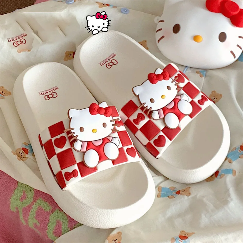 Сандалии и шлепанцы Ip Joint Sanrio на мягкой подошве, Летние повседневные тапки в японском стиле Hello Kitty, подарок
Сандалии и шлепанцы Ip Joint Sanrio на мягкой подошве, Летние повседневные тапки в японском стиле Hello Kitty, подарок