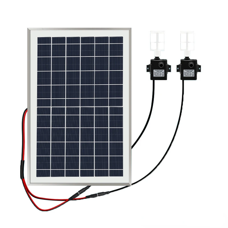12V Doul Water Pump Solar Panel Power 9V 10W Solar Pump 12V Submersible Pool Pump System/Brushless Motor Solar Fountain/Garden
12V Doul Water Pump Solar Panel Power 9V 10W Solar Pump 12V Submersible Pool Pump System/Brushless Motor Solar Fountain/Garden