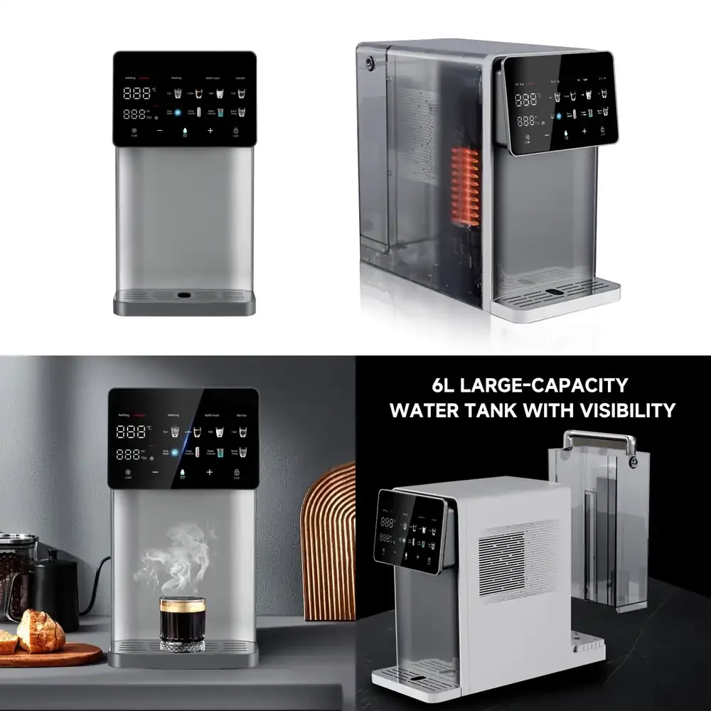Desktop-style Non-installation-required Reverse Osmosis Heating and Cooling Water Purifier
Desktop-style Non-installation-required Reverse Osmosis Heating and Cooling Water Purifier