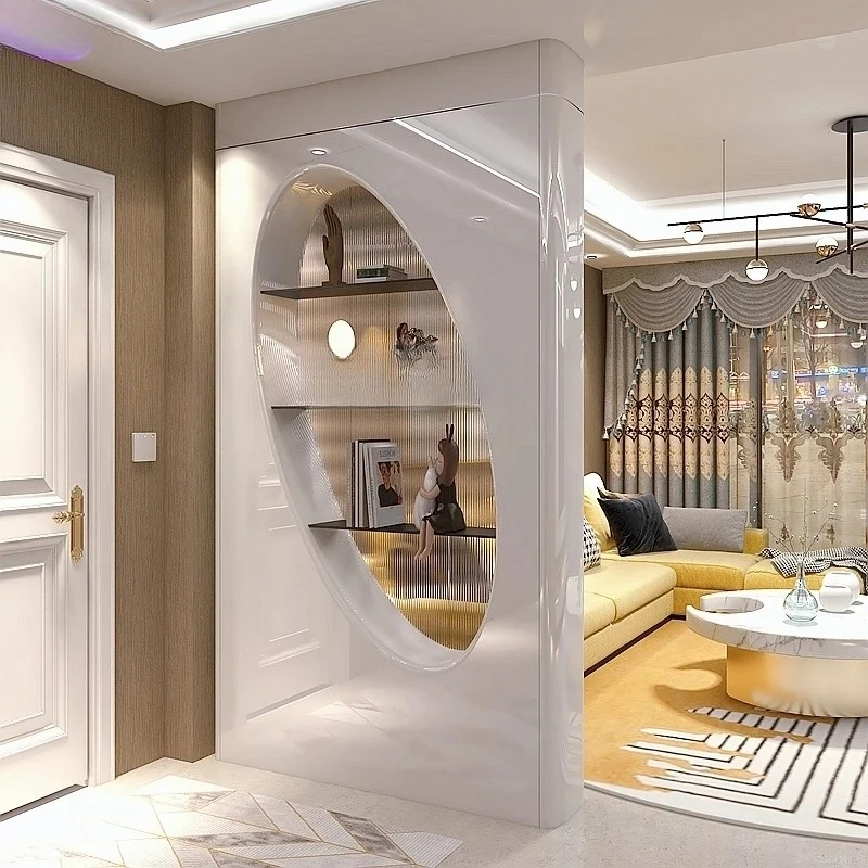 Home entrance cabinet, cream wind, living room partition screen, integrated shielding, double-sided customization
Home entrance cabinet, cream wind, living room partition screen, integrated shielding, double-sided customization