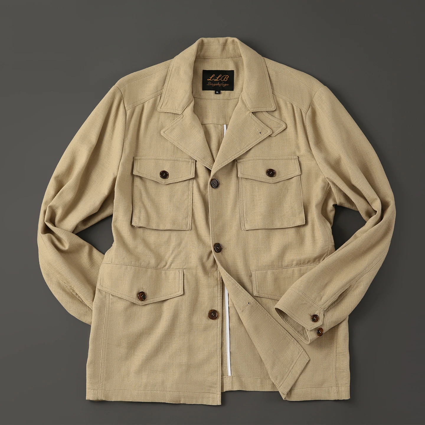 Loose Casual Linen Jacket Long Sleeve Workwear Style Autumn Winter Men's Fashion Outerwear Comfortable Breathable
Loose Casual Linen Jacket Long Sleeve Workwear Style Autumn Winter Men's Fashion Outerwear Comfortable Breathable