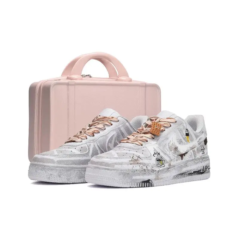 【Customize】Nike Air Force 1 Skateboarding Shoes Men Low-top Gray/White Sneakers shoes CW2288-111
【Customize】Nike Air Force 1 Skateboarding Shoes Men Low-top Gray/White Sneakers shoes CW2288-111