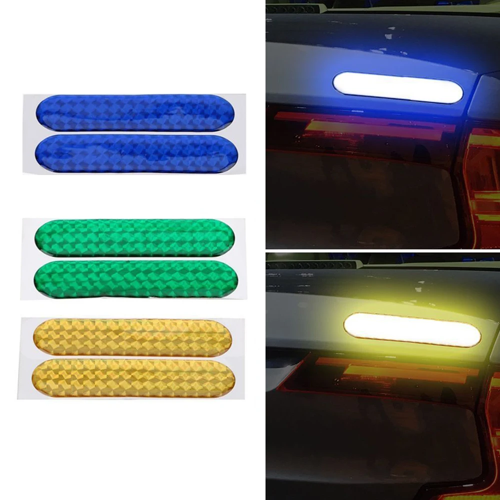2Pcs Car Door Reflective Stickers Decal Warning Reflective Tape Strips Safety Mark Reflector Tape Stickers Exterior Accessories
2Pcs Car Door Reflective Stickers Decal Warning Reflective Tape Strips Safety Mark Reflector Tape Stickers Exterior Accessories