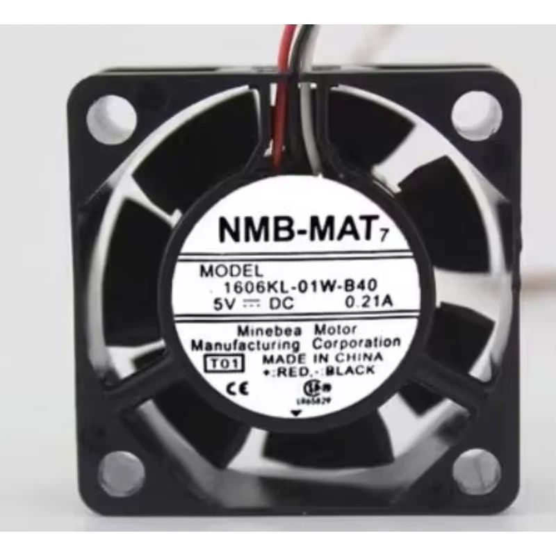 NMB 1606KL-01W-B30 T01 DC 5 В 0,16 А 40x40x15 мм 3-проводной охлаждающий вентилятор для сервера
NMB 1606KL-01W-B30 T01 DC 5 В 0,16 А 40x40x15 мм 3-проводной охлаждающий вентилятор для сервера