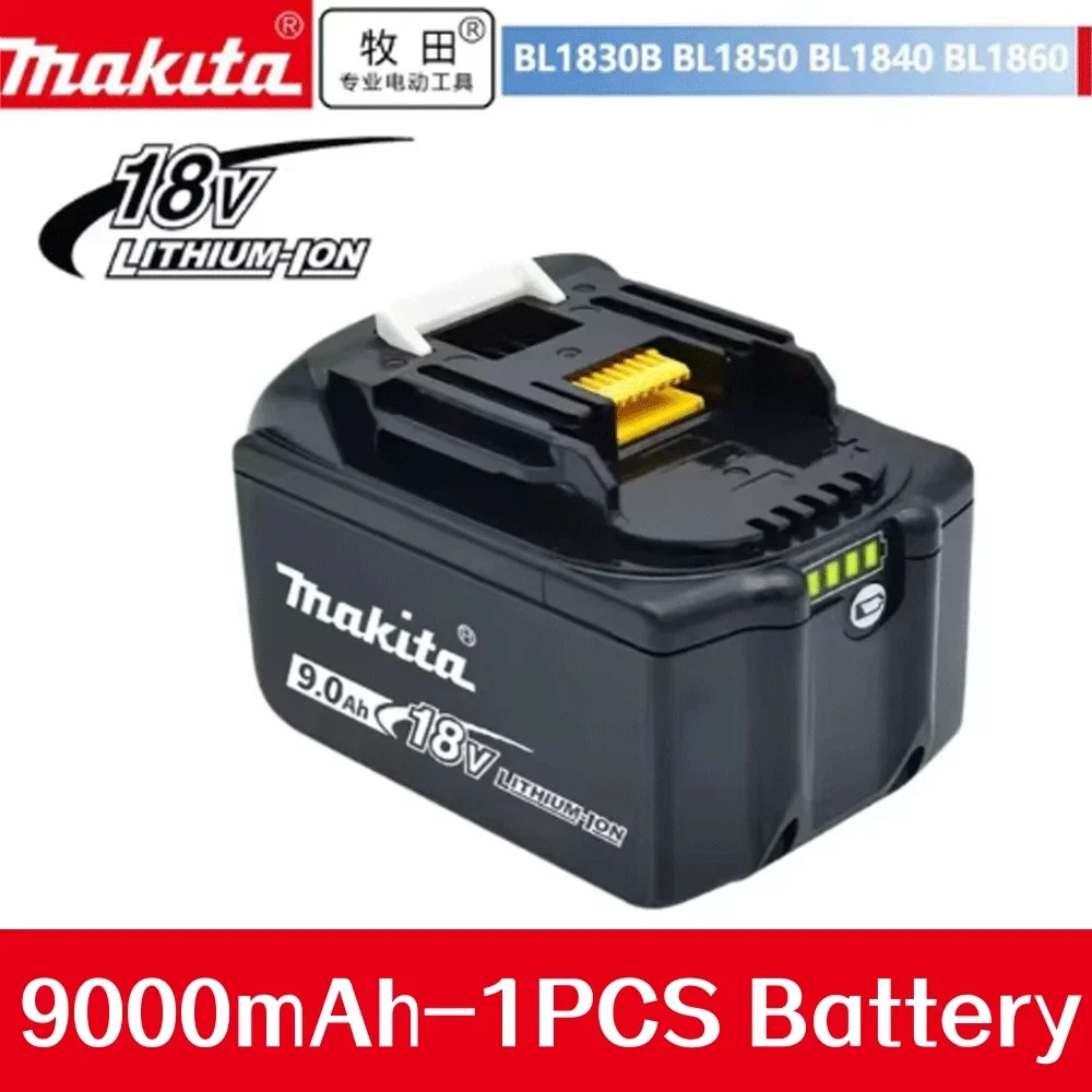 Makita 18V 9000mAh Battery 9AH Li-ion Replacement LXT BL1860B BL1860 BL1850 BL1830 DHP482RFX9 BL1815 LXT400 for Cordless Drills
Makita 18V 9000mAh Battery 9AH Li-ion Replacement LXT BL1860B BL1860 BL1850 BL1830 DHP482RFX9 BL1815 LXT400 for Cordless Drills