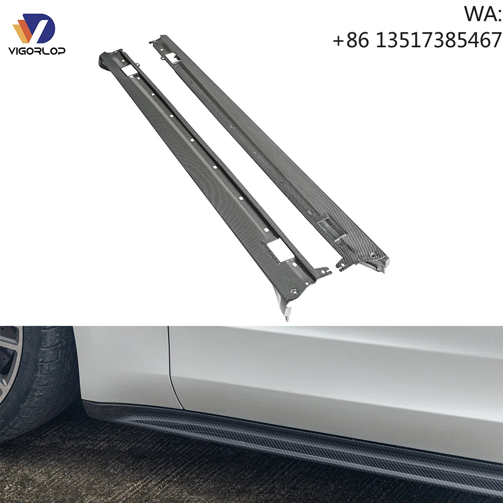 Short Axis Carbon Fiber Car Side Skirt Board Car Door Skirts Strips for porsche Panamera 971.1 971.2 2017-2023
Short Axis Carbon Fiber Car Side Skirt Board Car Door Skirts Strips for porsche Panamera 971.1 971.2 2017-2023