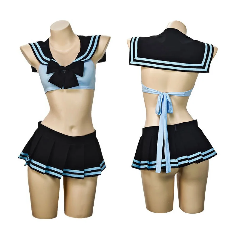 XXOO Project Sekai Colorful Stage Nightwear Sailor Collar Sleeveless Backless Bikini Magical Girl Lingerie Set Sailor Uniform
XXOO Project Sekai Colorful Stage Nightwear Sailor Collar Sleeveless Backless Bikini Magical Girl Lingerie Set Sailor Uniform
