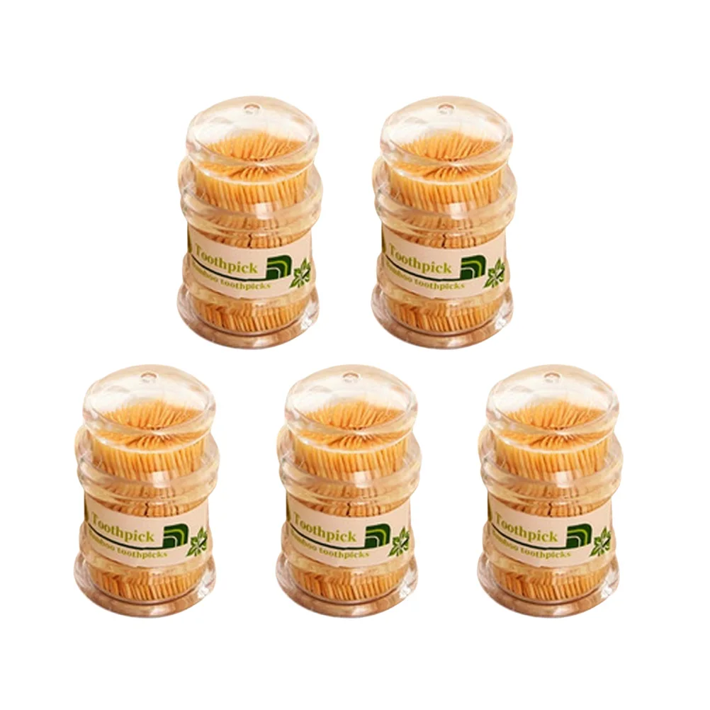 5 Pcs Bamboo Toothpick Box Food Grade Disposable Wooden Fruit Toothpicks Skewers Home Party Restaurant Banquet 250 Per
5 Pcs Bamboo Toothpick Box Food Grade Disposable Wooden Fruit Toothpicks Skewers Home Party Restaurant Banquet 250 Per