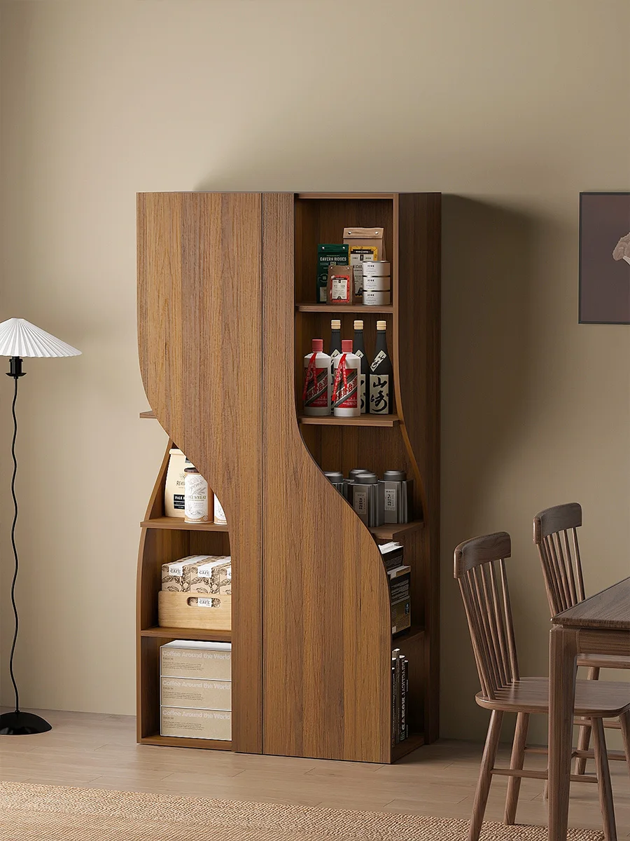 Living room corner wine cabinet Bedroom study bookcase Multi-layer shelf Nordic floor-to-wall right-angle cabinet
Living room corner wine cabinet Bedroom study bookcase Multi-layer shelf Nordic floor-to-wall right-angle cabinet