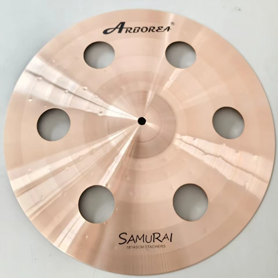 18 inch 45CM Samurai Series B8 O-zone Effect Cymbals
18 inch 45CM Samurai Series B8 O-zone Effect Cymbals