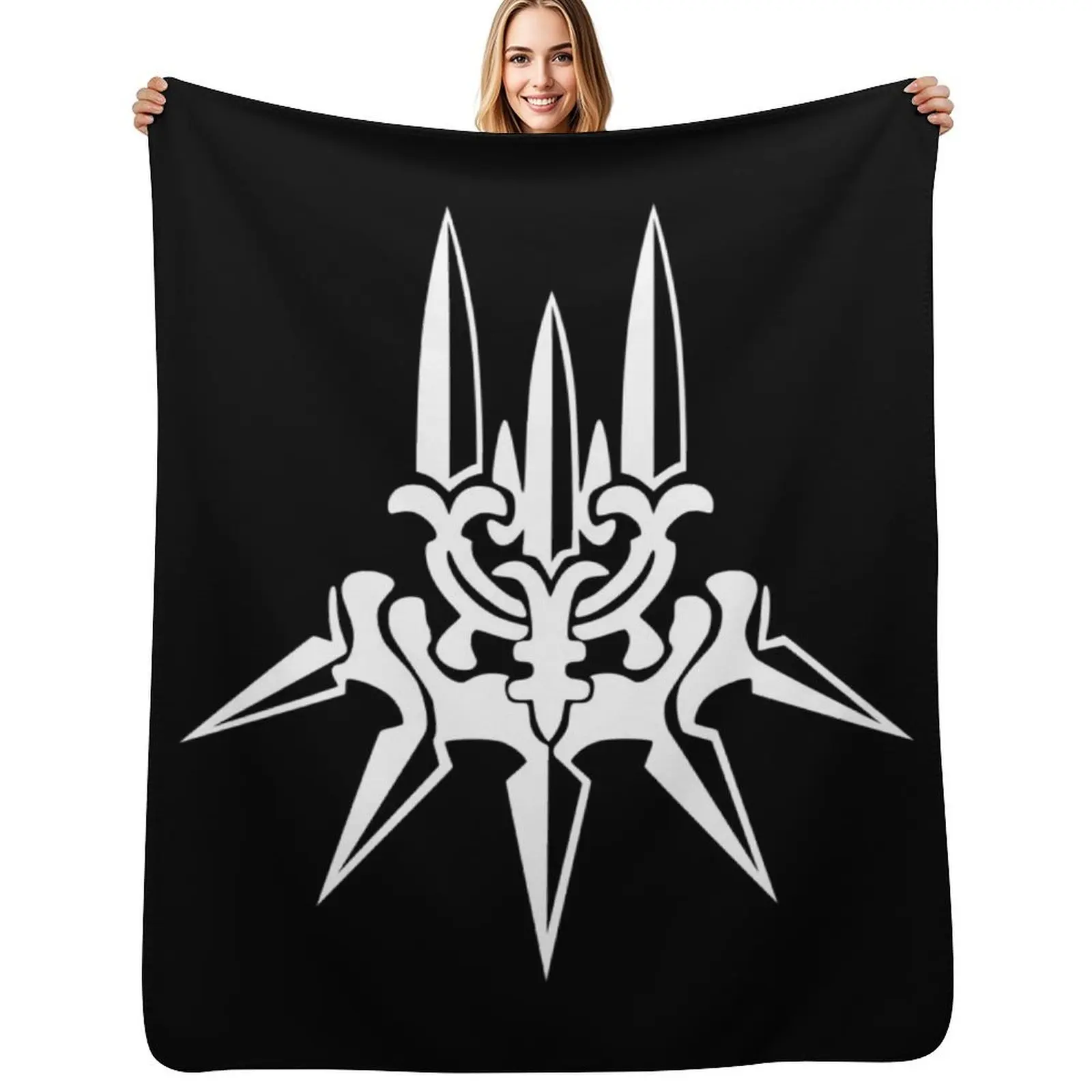 YoRHa - White Insignia Throw Blanket Warm Cozy Throw Blanket for Living Room Couch
YoRHa - White Insignia Throw Blanket Warm Cozy Throw Blanket for Living Room Couch
