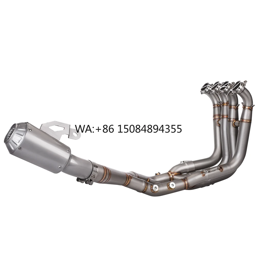60mm Exhaust Motorcycle Full Systems Front Pipe Escape Moto Muffler for S1000RR 2019-2024 S1000R 2021-2024 Year
60mm Exhaust Motorcycle Full Systems Front Pipe Escape Moto Muffler for S1000RR 2019-2024 S1000R 2021-2024 Year