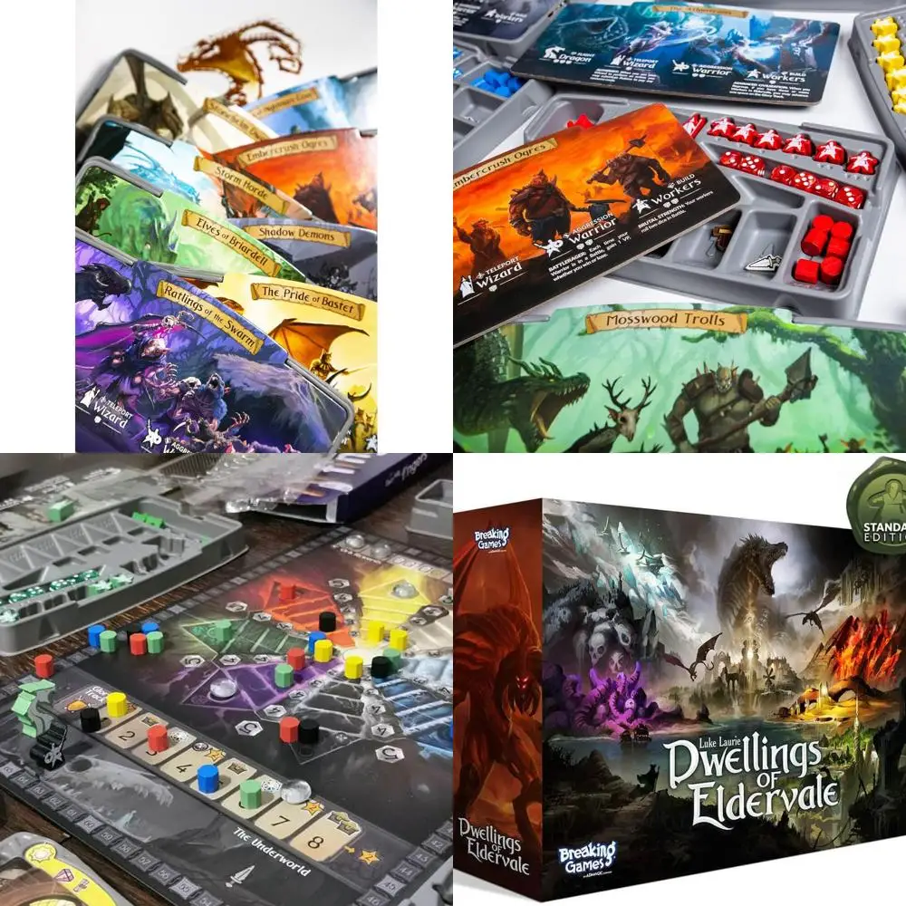 Элдерvale: стандартное издание — стратегическая фантазийная игра для игроков 1–5 лет, возраст 14+
Элдерvale: стандартное издание — стратегическая фантазийная игра для игроков 1–5 лет, возраст 14+