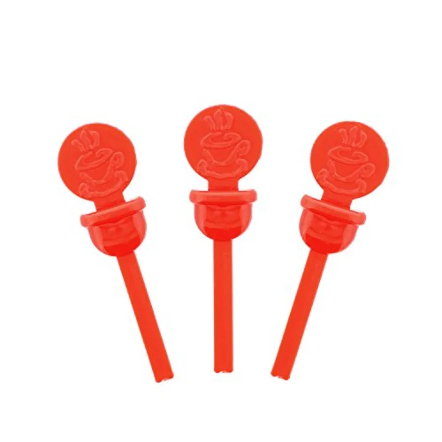 StixToGo Beverage Plugs - Leak Prevention Coffee Accessory for Hot Drinks Disposable Coffee Stoppers Fits Standard Lids - Red 2
StixToGo Beverage Plugs - Leak Prevention Coffee Accessory for Hot Drinks Disposable Coffee Stoppers Fits Standard Lids - Red 2