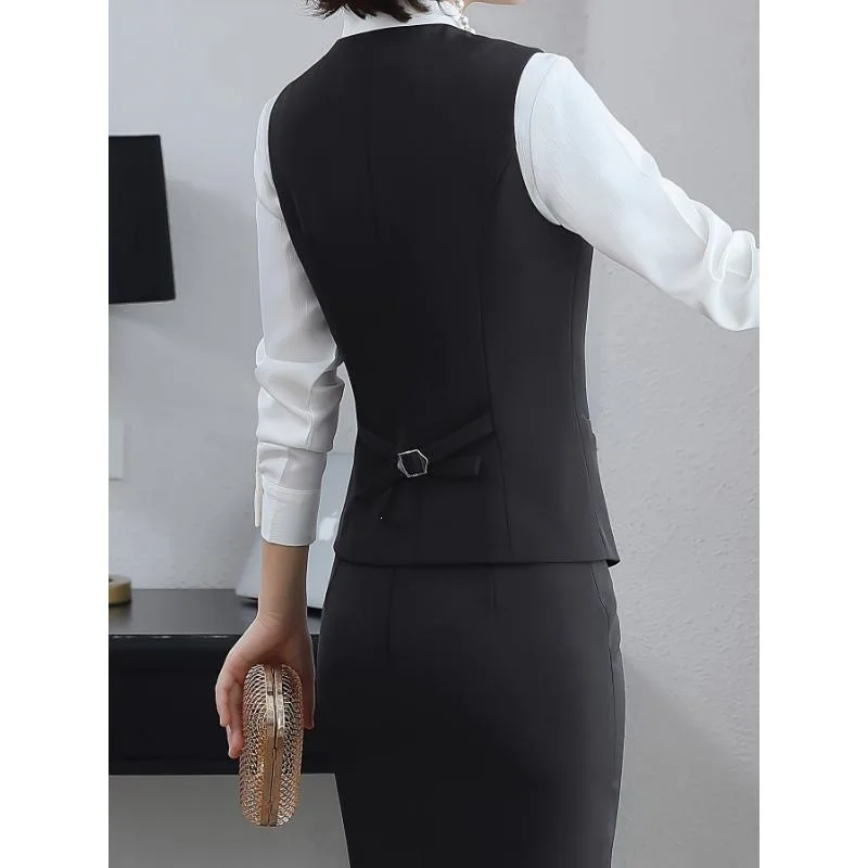 B 80720 Women's Office Vest Suit Professional Outerwear Tank Top Cross-Border Spring 2026 Regular Length Other Material 100%
B 80720 Women's Office Vest Suit Professional Outerwear Tank Top Cross-Border Spring 2026 Regular Length Other Material 100%