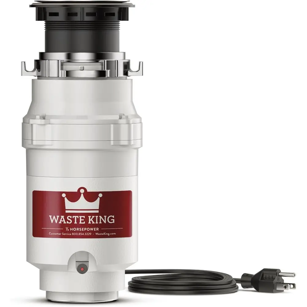 Compact Food Waste Disposer, Kitchen Sink Garbage Disposal with Power Cord, L-111
Compact Food Waste Disposer, Kitchen Sink Garbage Disposal with Power Cord, L-111