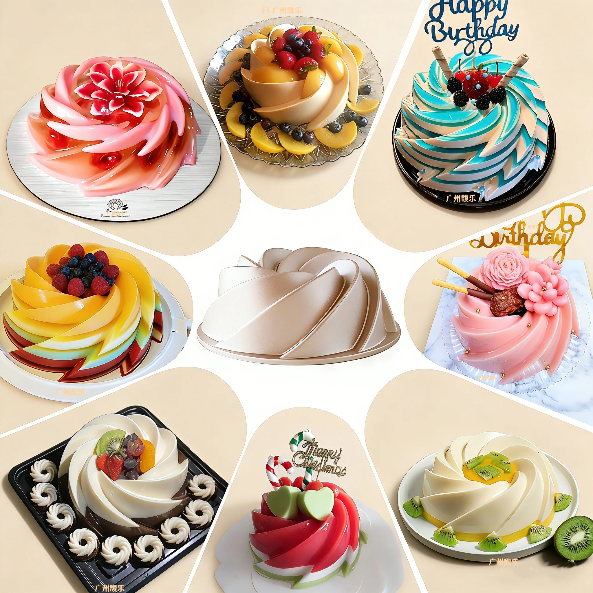 Golden Cast Aluminum Gugelhoffer Cake Mold Non Stick Mousse Dessert Chiffon Pudding Jelly Ice Creams Hollow Round Kitchen Tools
Golden Cast Aluminum Gugelhoffer Cake Mold Non Stick Mousse Dessert Chiffon Pudding Jelly Ice Creams Hollow Round Kitchen Tools