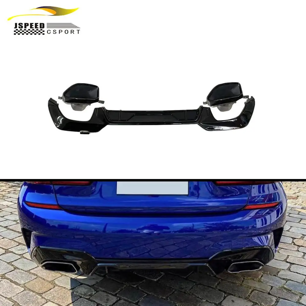 Подходит для BMW M SPORT G20 330I M325I M330I 2019-2020 с черной выхлопной системой, антиблокировкой и задним диффузором.
Подходит для BMW M SPORT G20 330I M325I M330I 2019-2020 с черной выхлопной системой, антиблокировкой и задним диффузором.