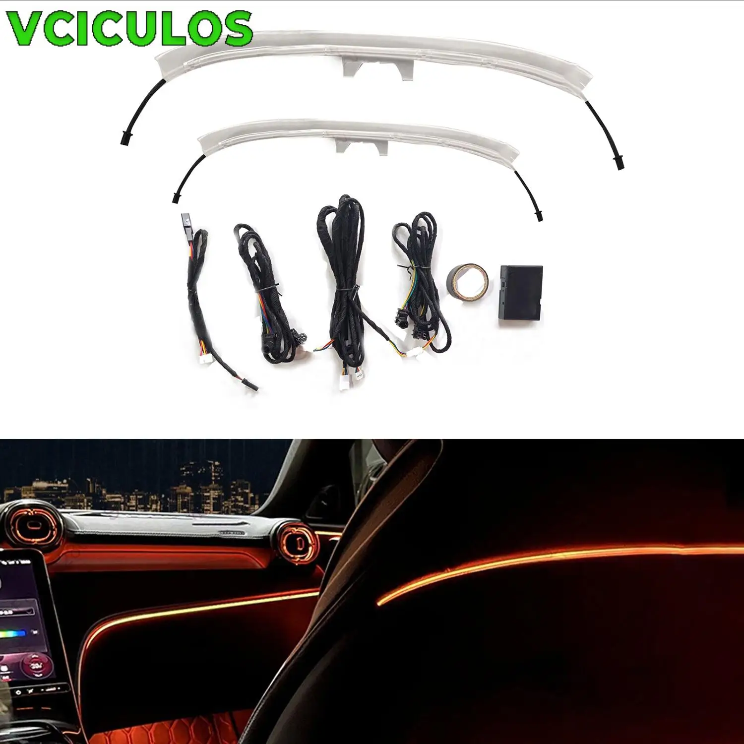 1set 64 Colors Seat Back Ambient Light For Mercedes Benz C Class W206 2022 Car Accessories Interior Parts Replacement
1set 64 Colors Seat Back Ambient Light For Mercedes Benz C Class W206 2022 Car Accessories Interior Parts Replacement