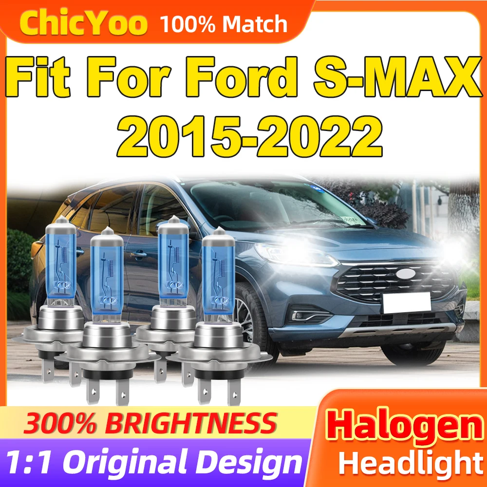 Fit For Ford S-MAX 2015-2019 2020 2021 2022 24000LM Canbus Car Halogen Headlights 200W Front Lights 12V 6000K White Auto Lamps
Fit For Ford S-MAX 2015-2019 2020 2021 2022 24000LM Canbus Car Halogen Headlights 200W Front Lights 12V 6000K White Auto Lamps