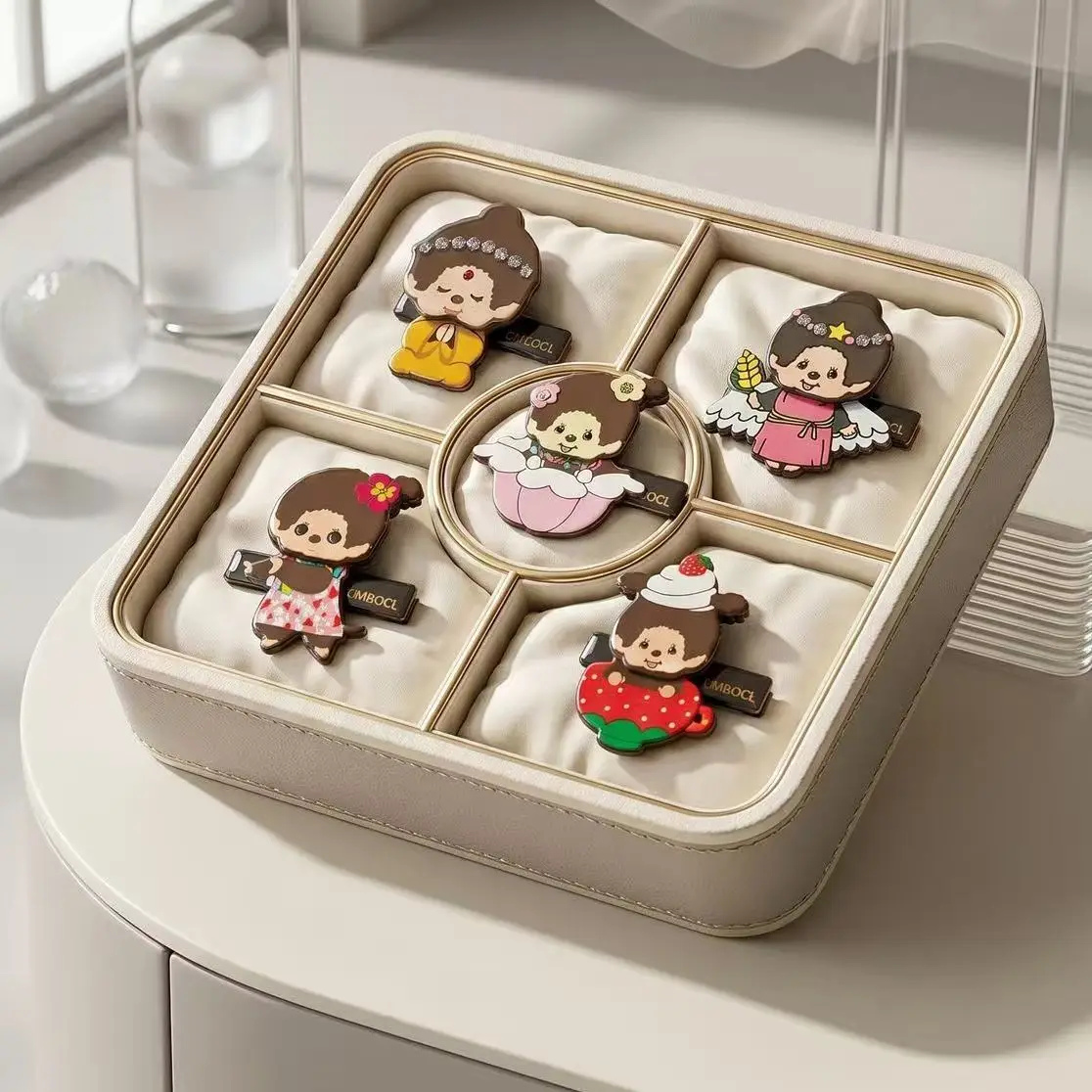 Monchichi cartoon hair clip female 2026 new style of energy side clip Korean lovely bangs clip daily everything clip
Monchichi cartoon hair clip female 2026 new style of energy side clip Korean lovely bangs clip daily everything clip