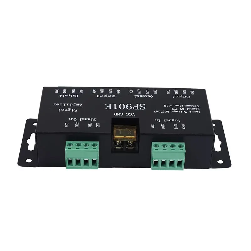 ABHI-SP901E LED Pixel WS2812B WS2811 SPI Signal Amplifier Repeater For WS2813 SK6812 WS2815 WS2801 SK9822 Etc All The RGB
ABHI-SP901E LED Pixel WS2812B WS2811 SPI Signal Amplifier Repeater For WS2813 SK6812 WS2815 WS2801 SK9822 Etc All The RGB