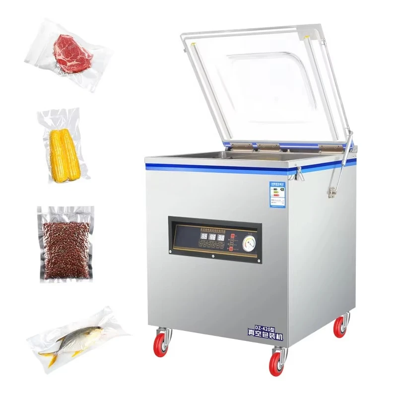 Industrial Pump Vacuum Sealer Commercial Food Multifunctional Vacuum Packaging Machine
Industrial Pump Vacuum Sealer Commercial Food Multifunctional Vacuum Packaging Machine